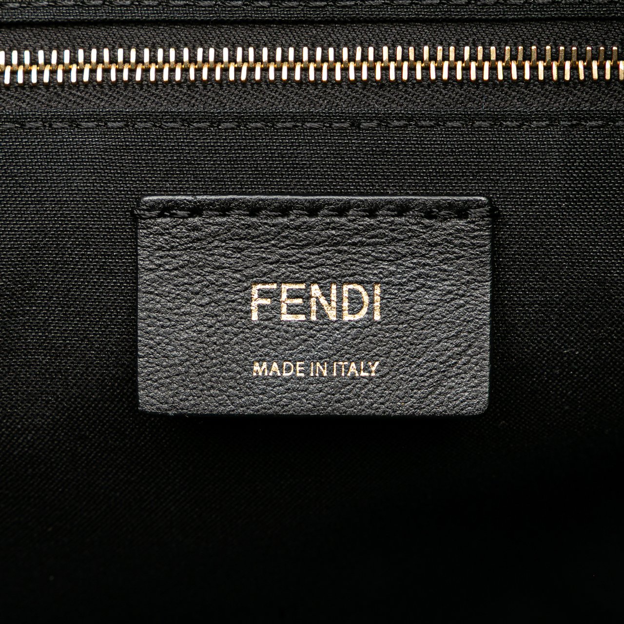 Fendi Joshua Vides Zucca Coated Canvas Cloudy Shopper Satchel Blauw