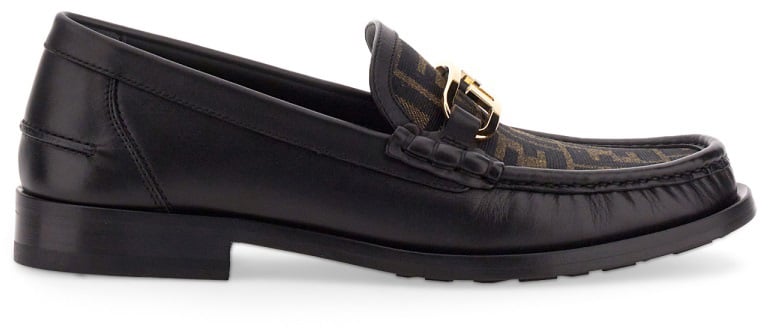 Fendi MOCCASIN "O'LOCK" Zwart