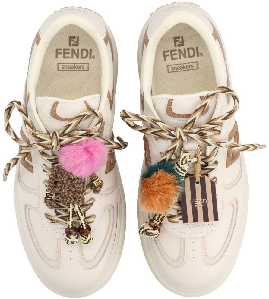 Fendi "FENDI MATCH" SNEAKER Beige