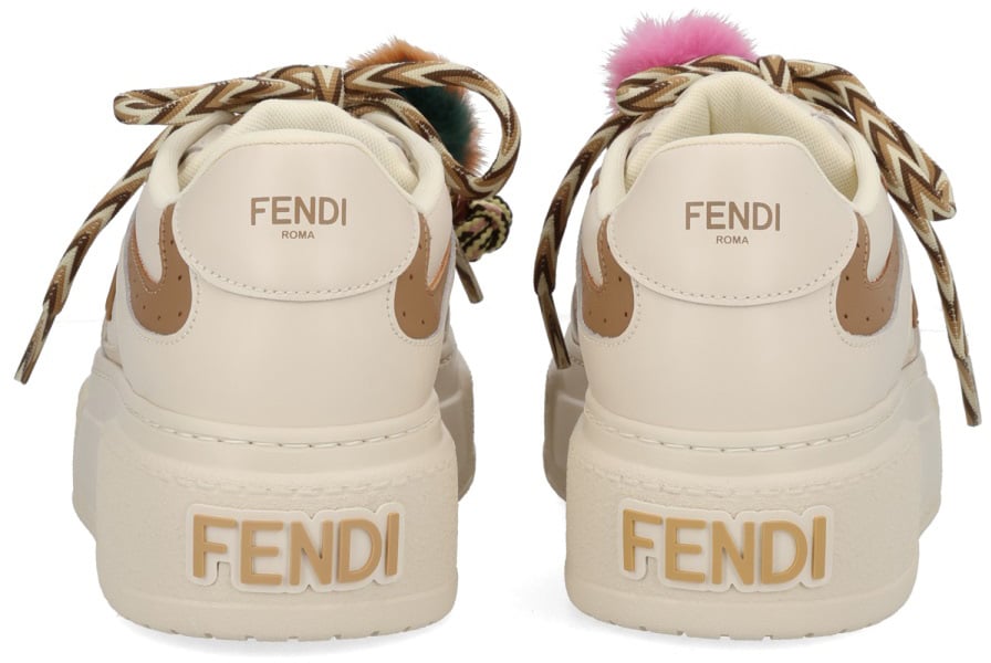 Fendi "FENDI MATCH" SNEAKER Beige