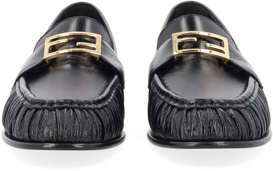 Fendi MOCCASIN "BAGUETTE" Zwart