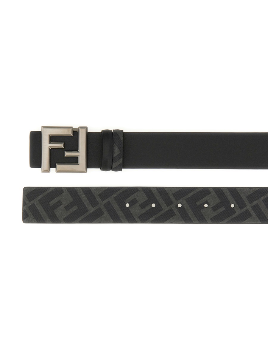 Fendi "SQUARED FF" BELT Zwart