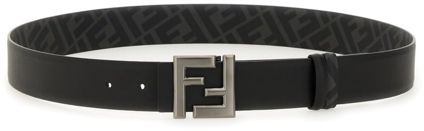 Fendi "SQUARED FF" BELT Zwart