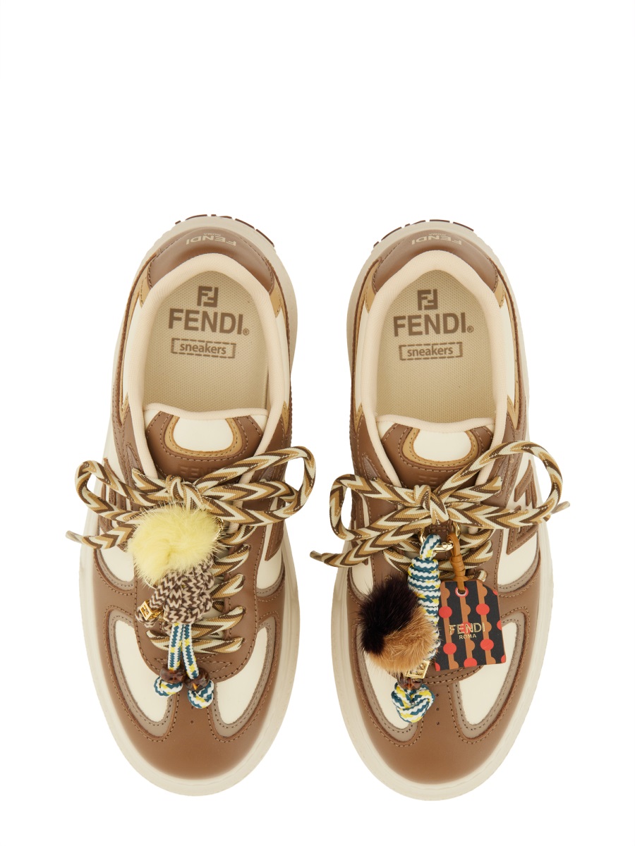 Fendi "FENDI MATCH" SNEAKER Beige