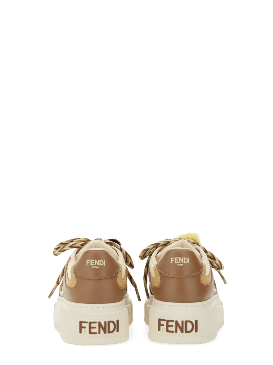 Fendi "FENDI MATCH" SNEAKER Beige