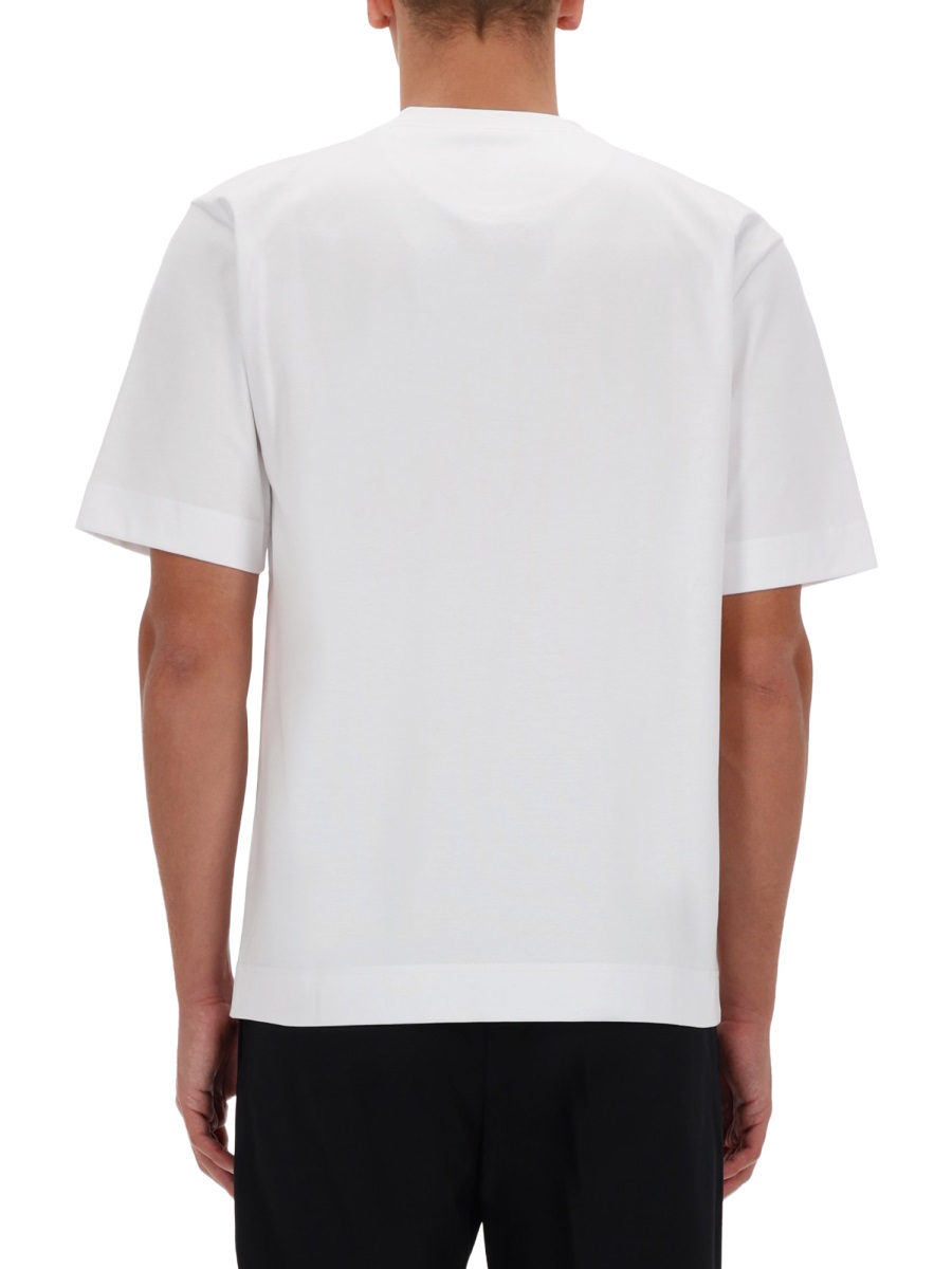 Fendi LOGO POCKET T-SHIRT Wit