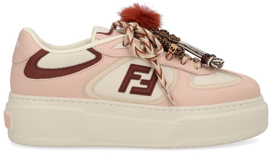 Fendi "FENDI MATCH" SNEAKER Beige