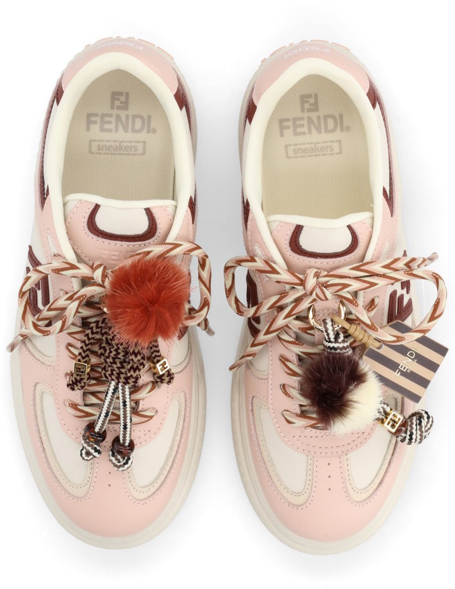 Fendi "FENDI MATCH" SNEAKER Beige