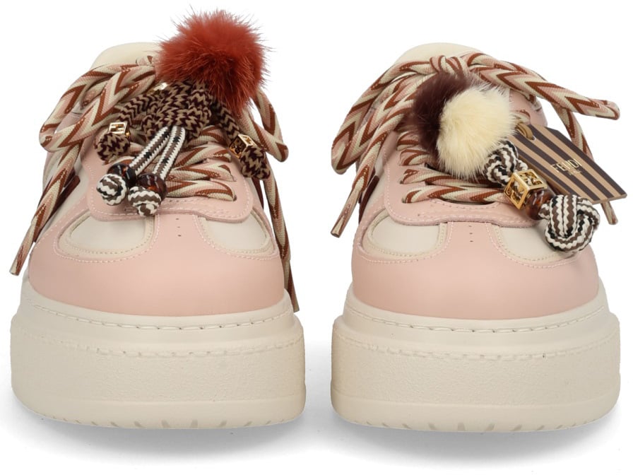 Fendi "FENDI MATCH" SNEAKER Beige