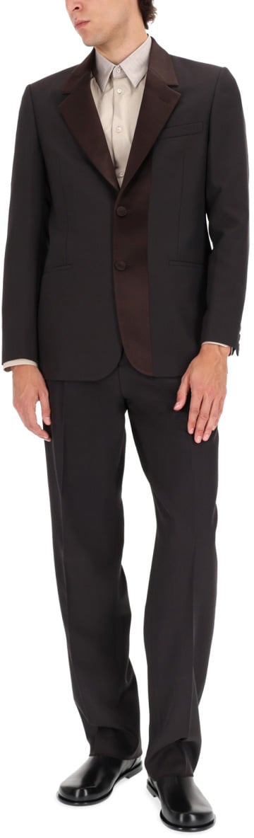 Fendi SINGLE-BREASTED TAILORED JACKET Bruin