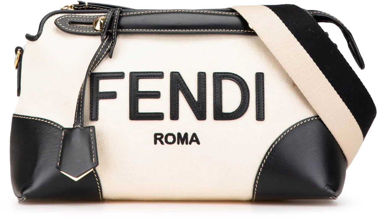 Fendi Medium Canvas By The Way Satchel Wit