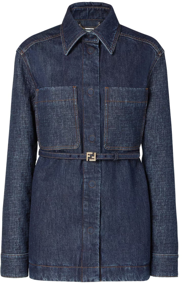 Fendi "GO-TO" JACKET Blauw