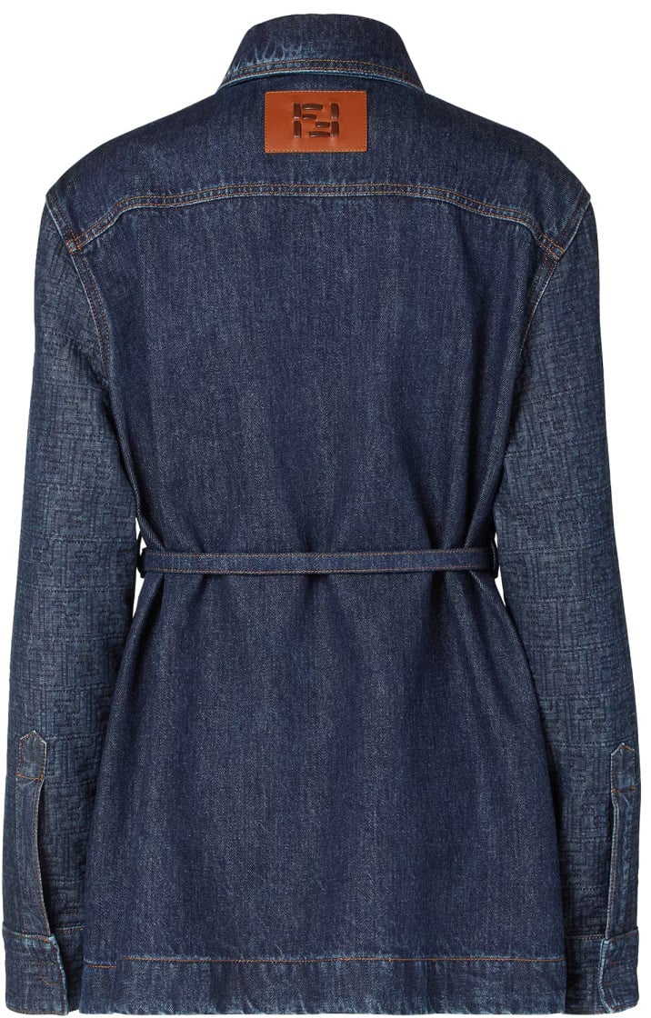 Fendi "GO-TO" JACKET Blauw