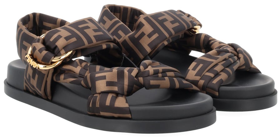 Fendi "FENDI FEEL" SANDAL Bruin