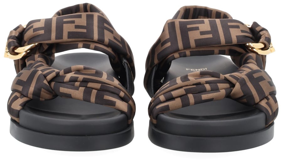 Fendi "FENDI FEEL" SANDAL Bruin