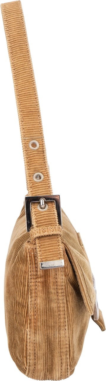 Fendi Fendi Cord Baguette Handbag Bruin