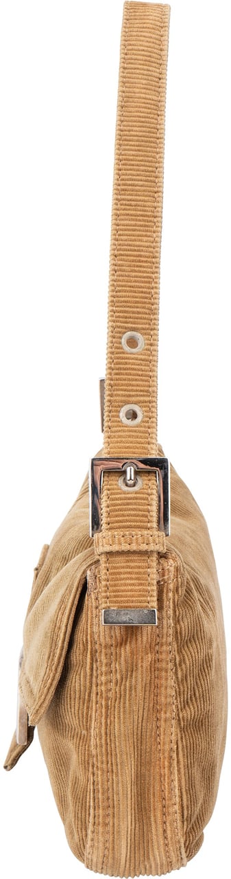 Fendi Fendi Cord Baguette Handbag Bruin