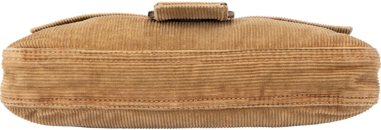 Fendi Fendi Cord Baguette Handbag Bruin
