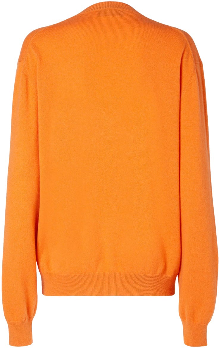 Fendi V-NECK SWEATER Oranje