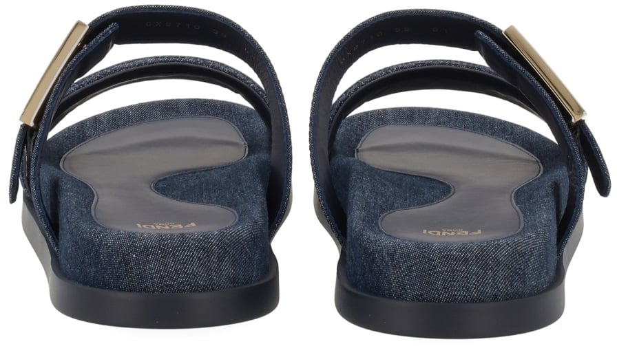 Fendi "FENDI FEEL" SANDAL Blauw