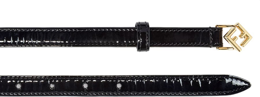 Fendi "FF DIAMONDS" BELT Zwart