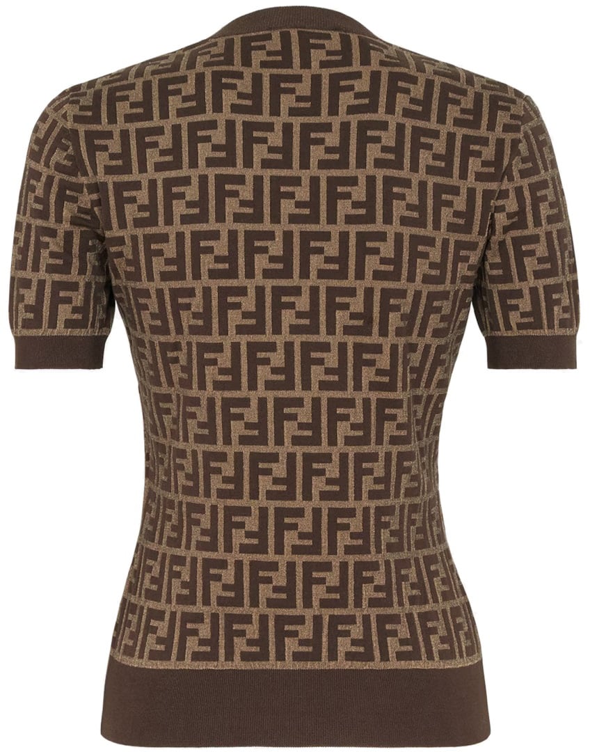 Fendi FF COTTON JERSEY Bruin