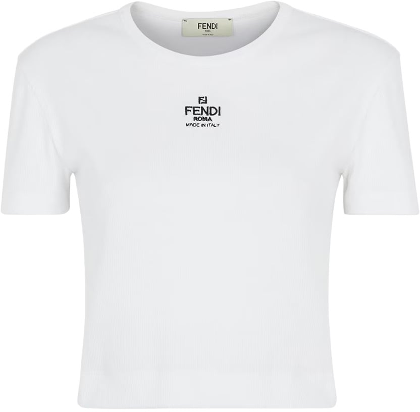 Fendi TOPS WITH LOGO Wit