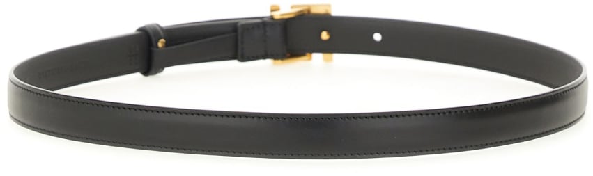 Fendi BELT WITH FF BUCKLE Zwart