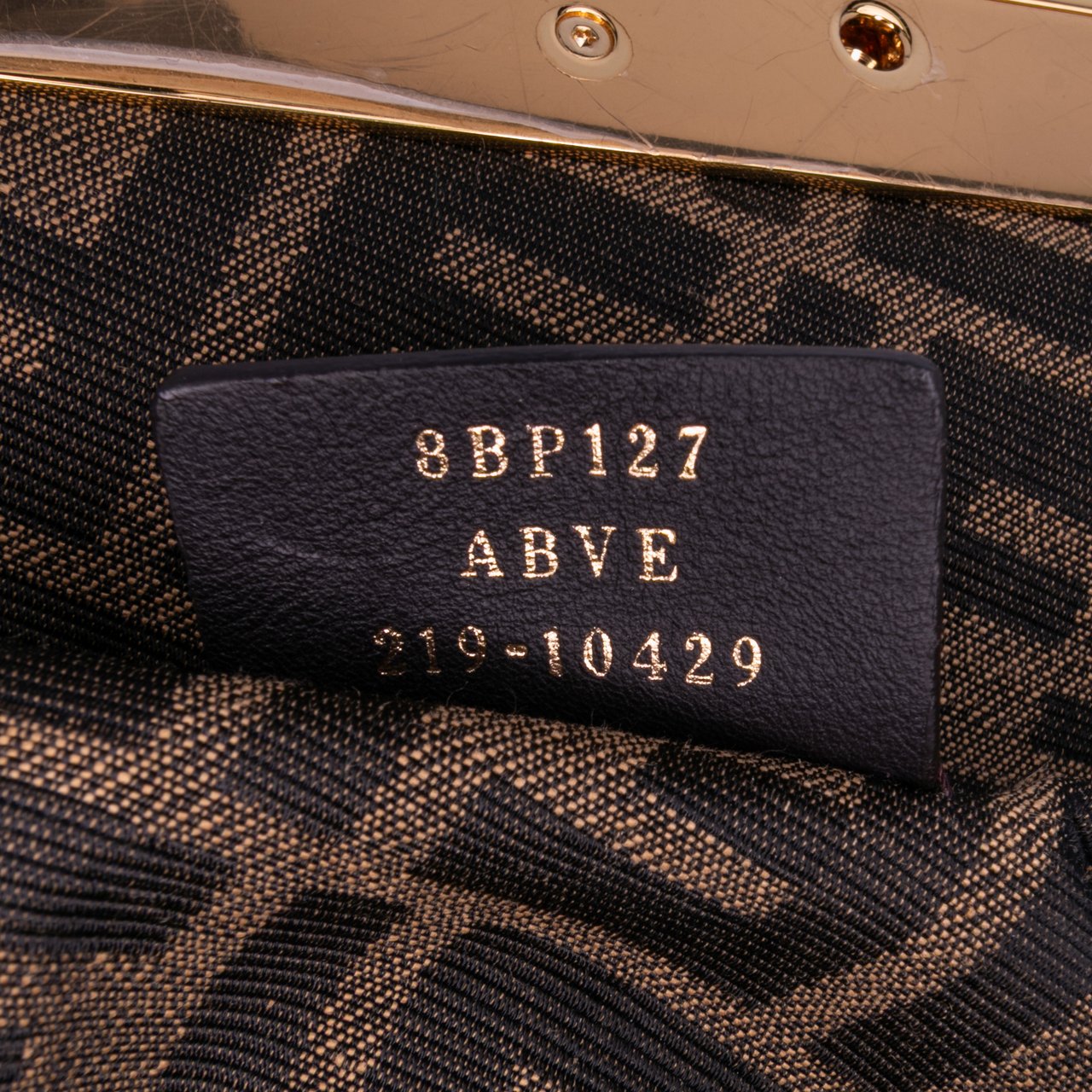 Fendi Medium Nappa Fendi First Shoulder Bag Wit