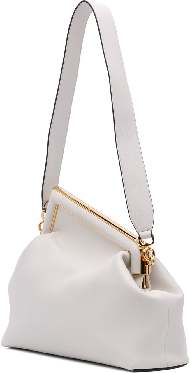 Fendi Medium Nappa Fendi First Shoulder Bag Wit