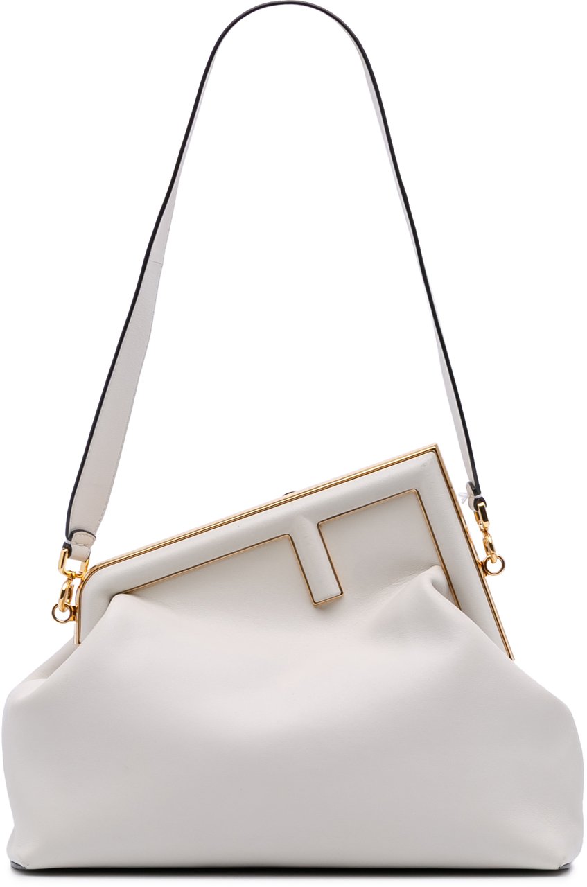 Fendi Medium Nappa Fendi First Shoulder Bag Wit
