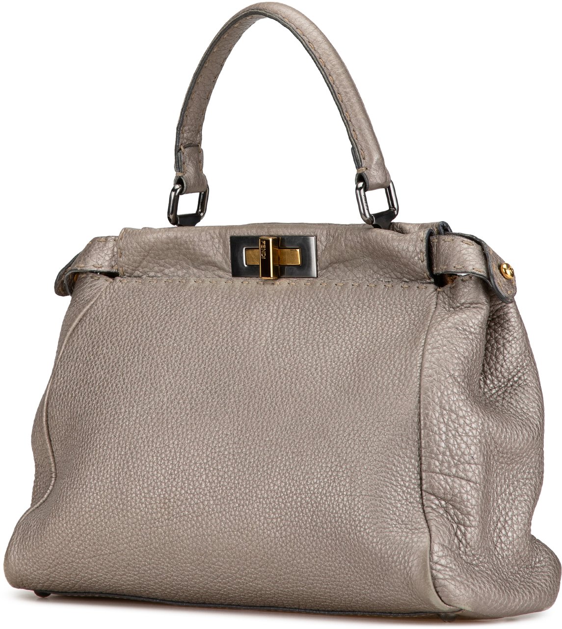 Fendi Medium Selleria Peekaboo Zilver