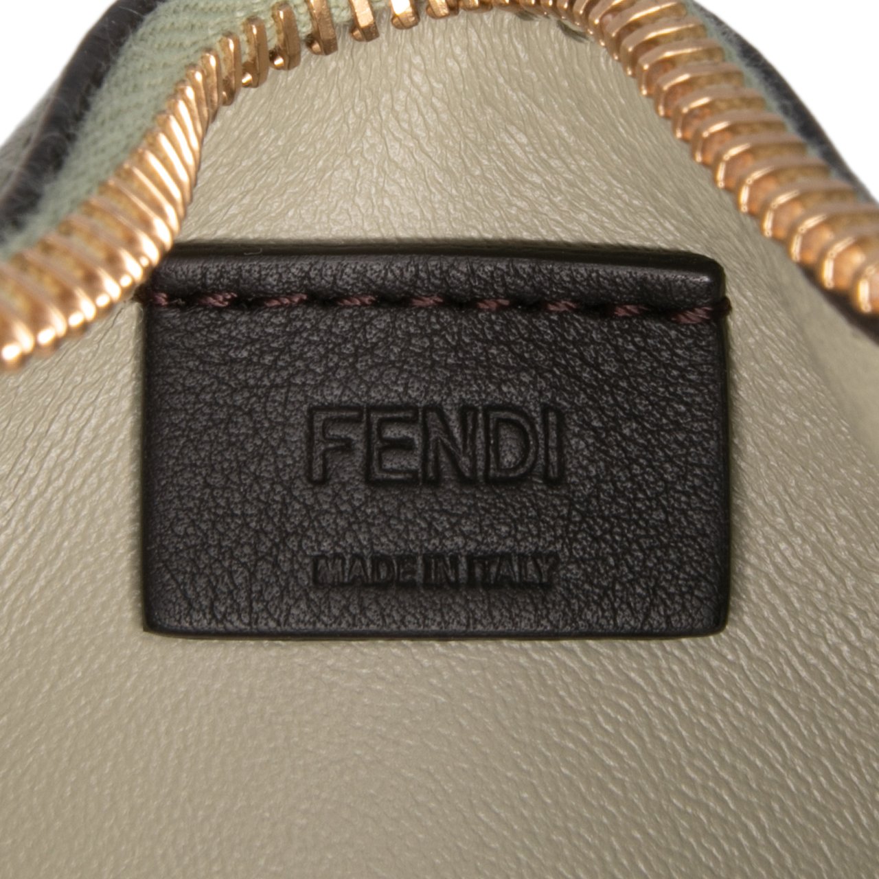 Fendi Nano Leather Fendigraphy Hobo Groen