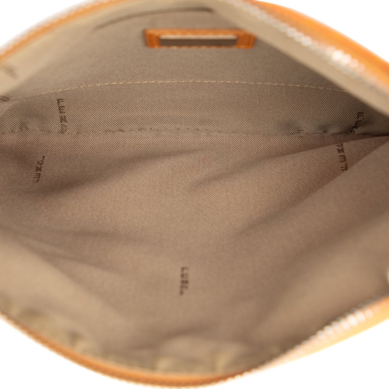 Fendi Zucchino Canvas Crossbody Oranje
