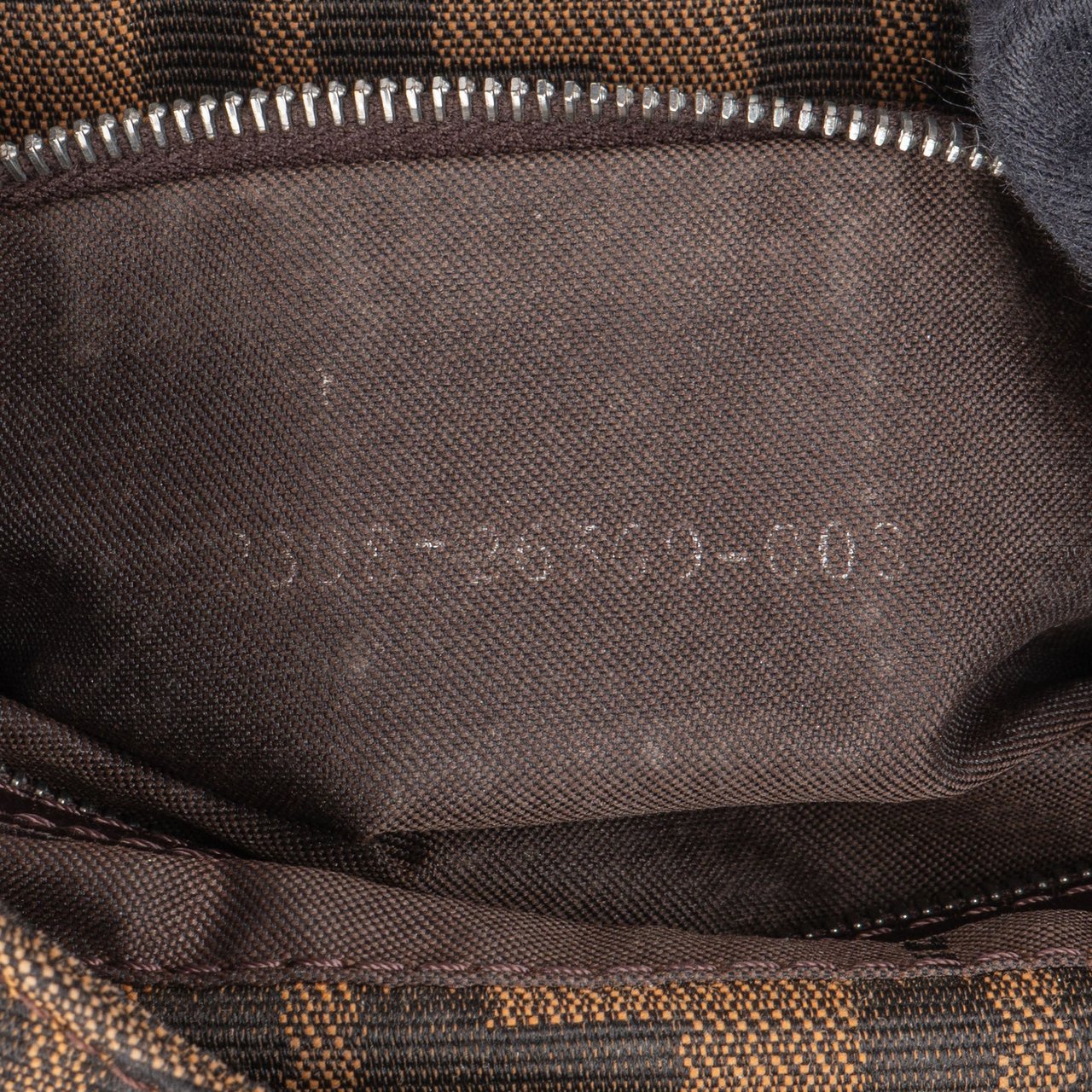 Fendi Fendi FF Monogram Baguette Buckle Shoulder Bag Bruin