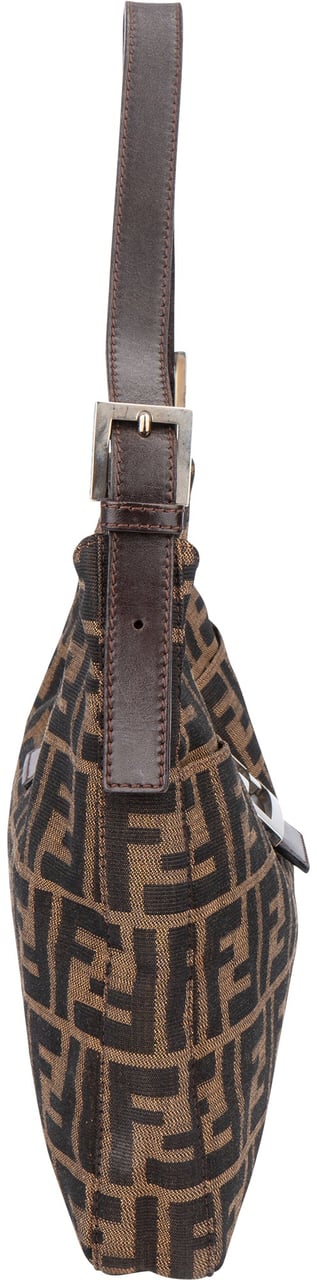 Fendi Fendi FF Monogram Baguette Buckle Shoulder Bag Divers