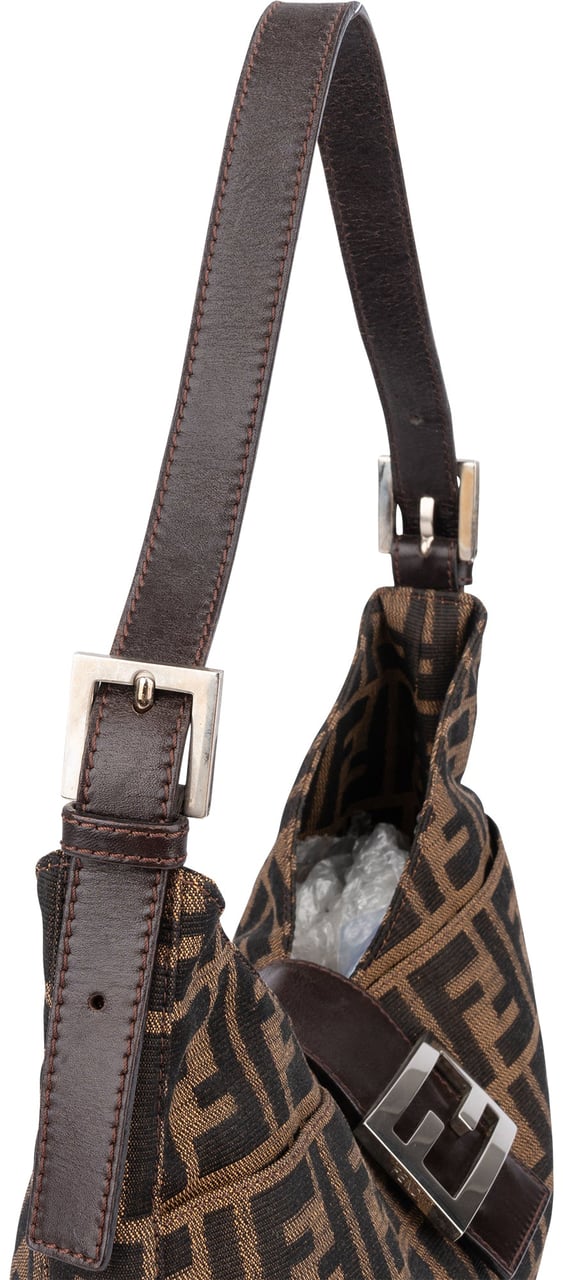 Fendi Fendi FF Monogram Baguette Buckle Shoulder Bag Divers