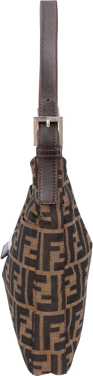 Fendi Fendi FF Monogram Baguette Buckle Shoulder Bag Divers