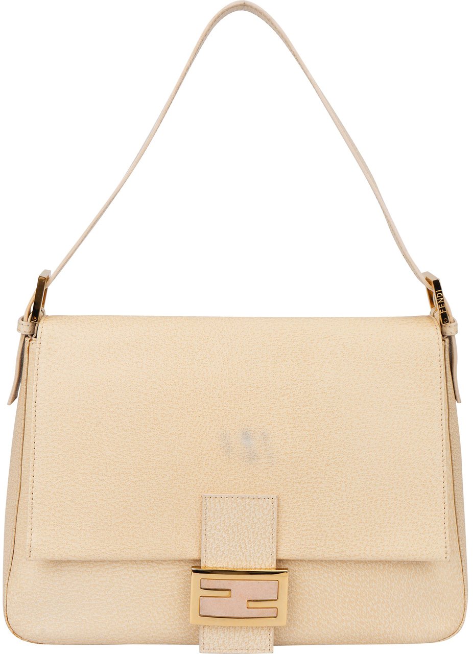 Fendi Fendi Limited Baguette Mamma Handbag Beige