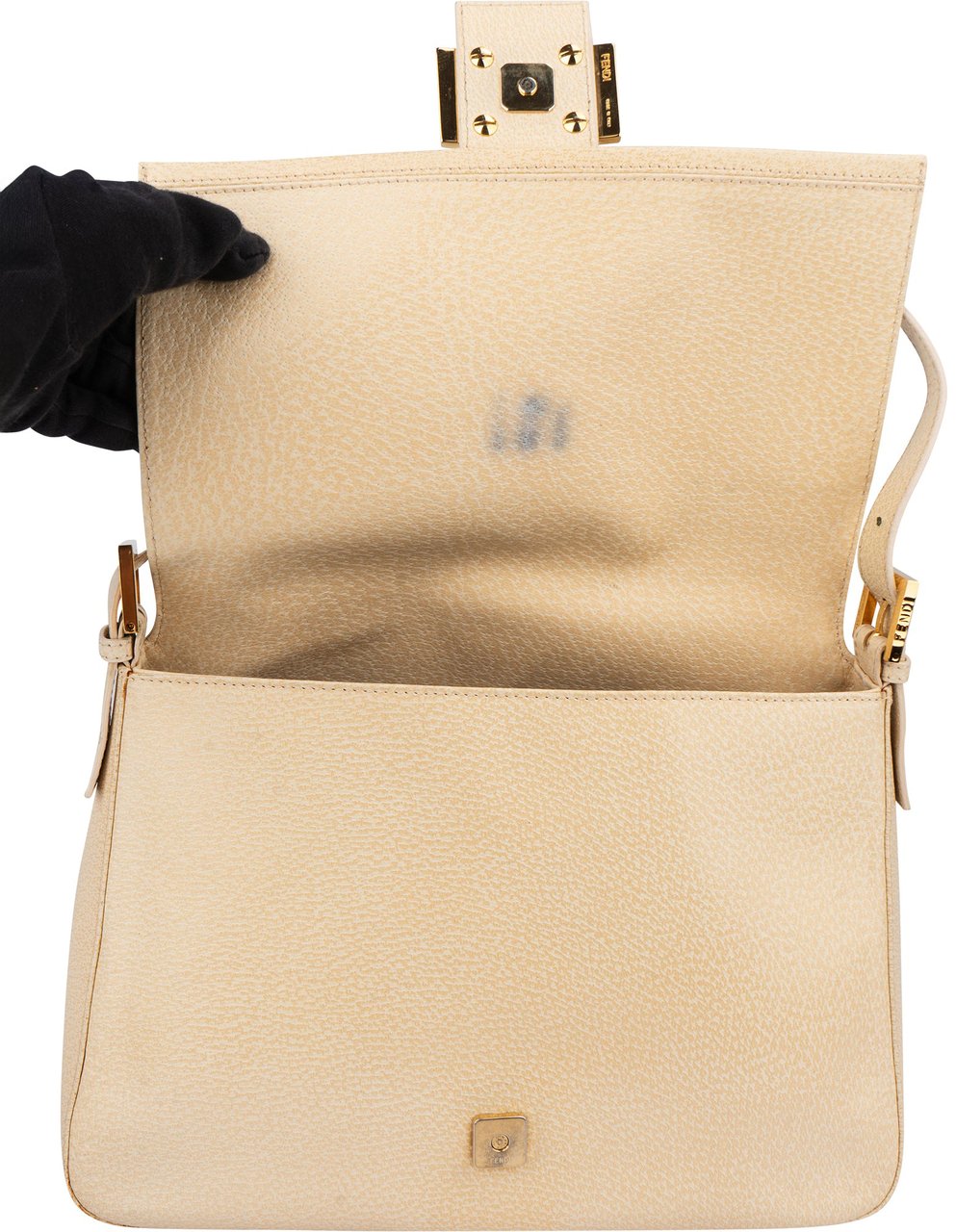 Fendi Fendi Limited Baguette Mamma Handbag Beige