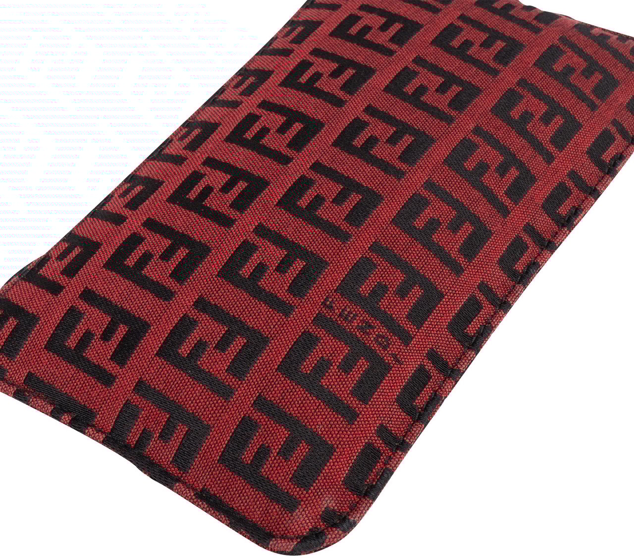 Fendi Fendi FF Monogram Mini Pouch Rood