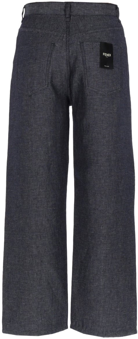 Fendi JEANS RELAXED FIT Blauw