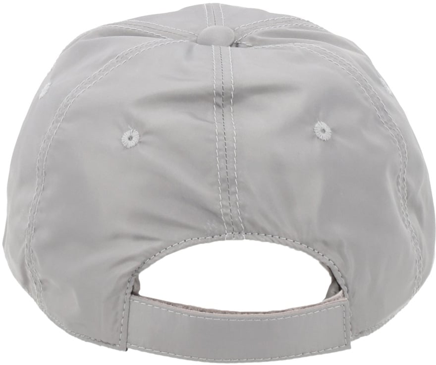 Fendi CAPPELLO DA BASEBALL CON LOGO Grijs