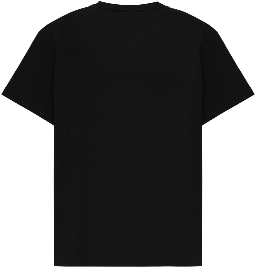 Fendi T-SHIRT CON LOGO 3D Zwart