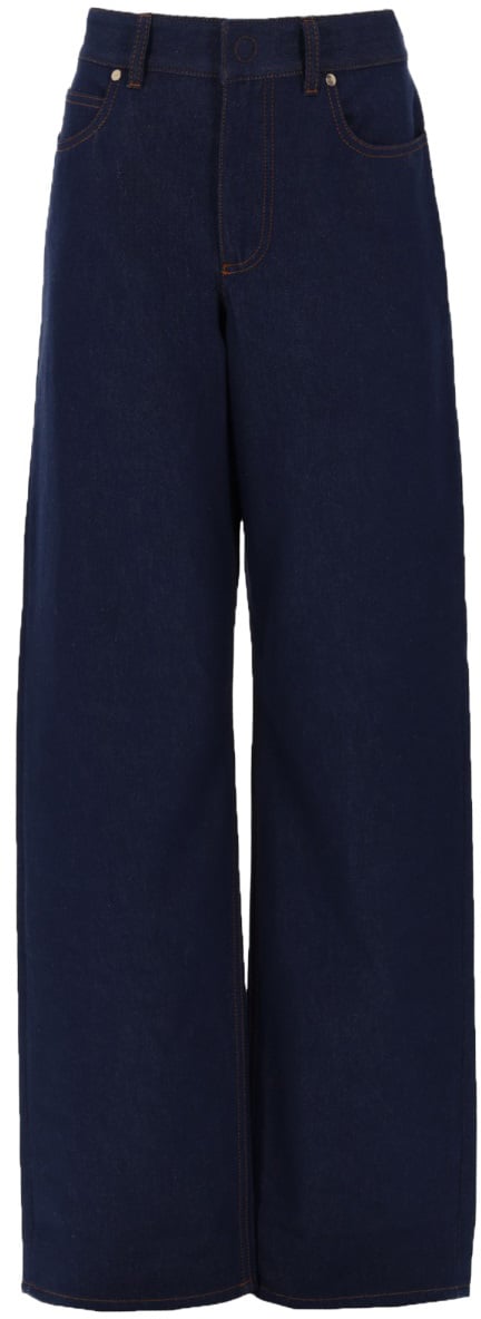Fendi JEANS LUNGHI IN DENIM Blauw