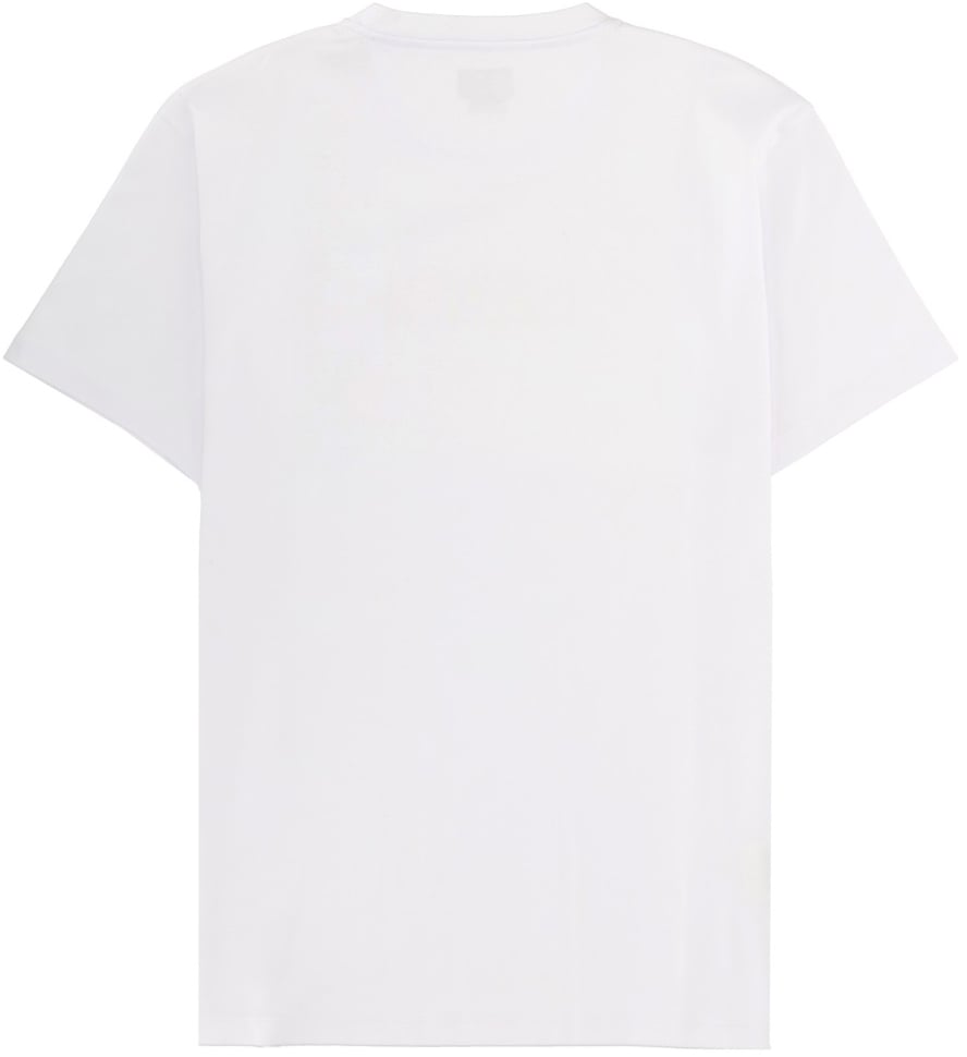 Fendi T-SHIRT CON LOGO 3D Wit