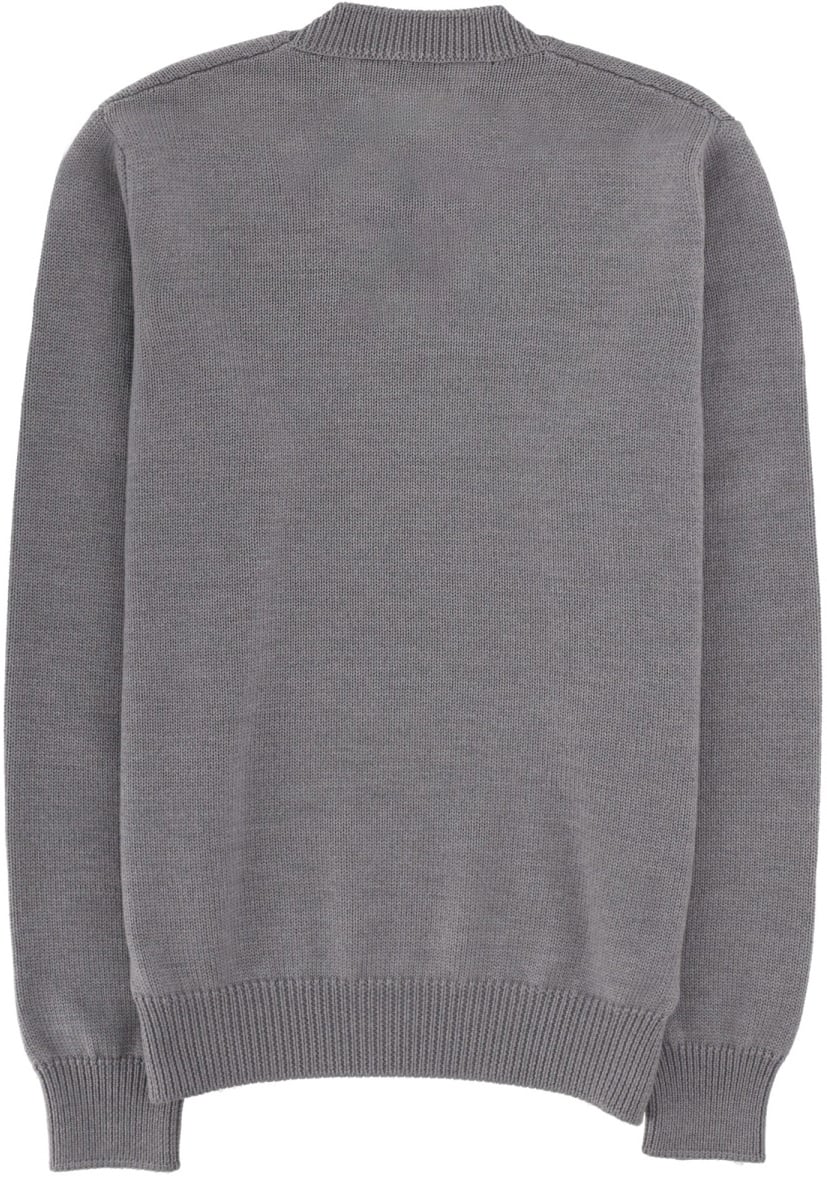 Fendi JERSEY WITH LOGO Grijs