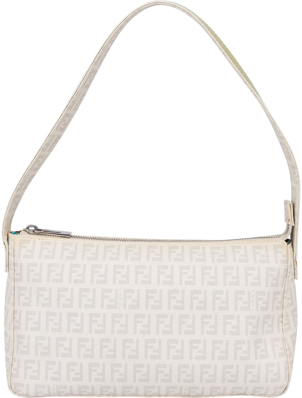 Fendi Fendi FF Monogram Zucca Shoulder Bag Wit