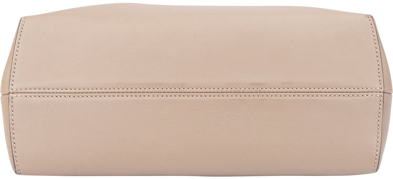 Fendi Fendi Taupe Leather By The Way Handbag Divers