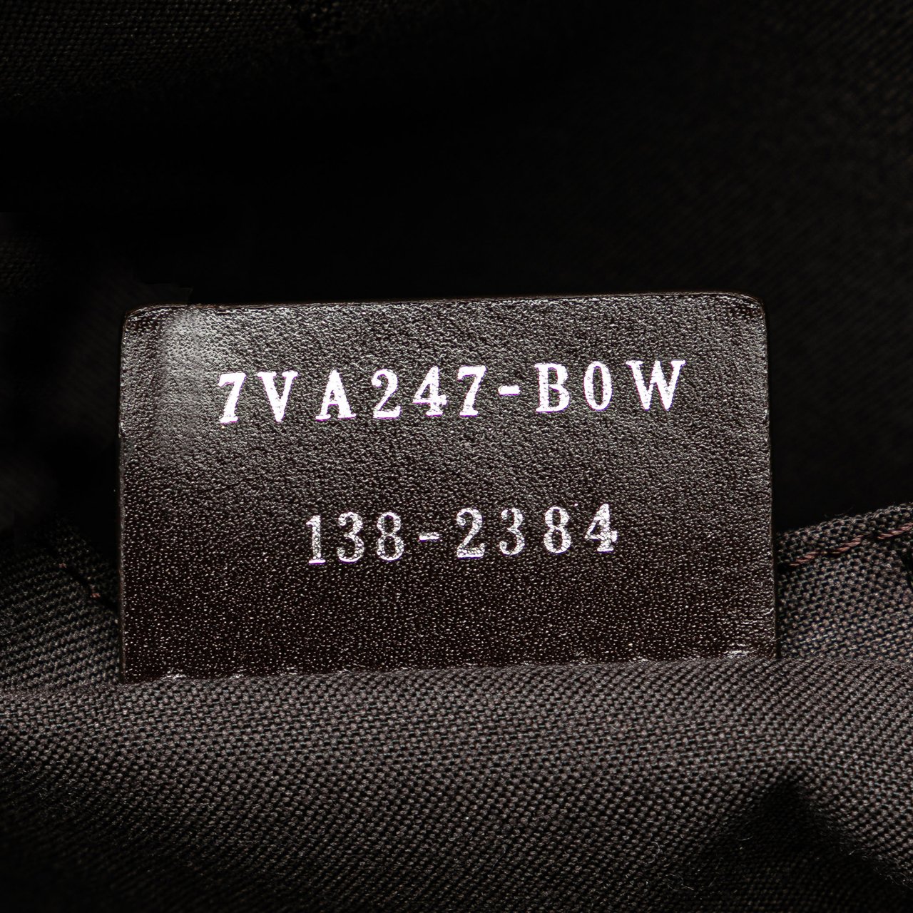 Fendi Zucca Coated Canvas Crossbody Bruin